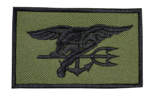 Nášivka NAVY SEALS - ZELENÁ