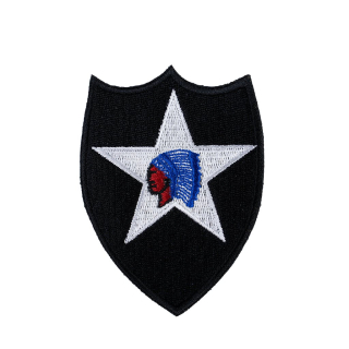 Nášivka 2ND INFANTRY DIVISION malá - BAREVNÁ