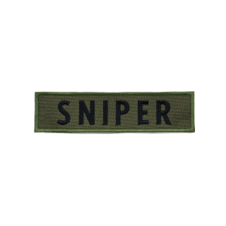 Nášivka SNIPER - OLIV