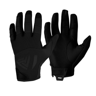 Rukavice HARD GLOVES kožené ČERNÉ vel. L