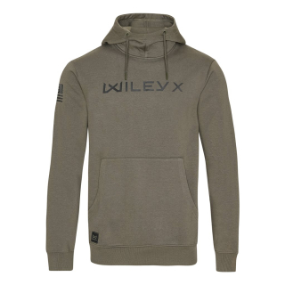 Mikina klokanka WX URBAN zelené logo ZELENÁ vel. XL