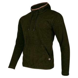 Mikina s kapucí COUNTRY fleece DARK OLIVE vel. XL