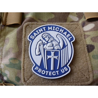 Nášivka SANKT MICHAEL plast velcro MODRÁ