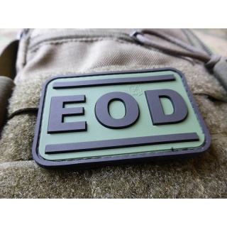 Nášivka EOD plast ZELENÁ