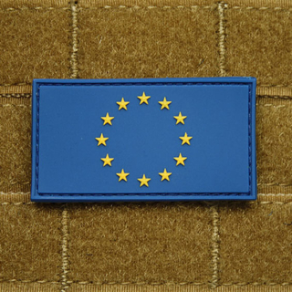 Nášivka VLAJKA EU plast BAREVNÁ