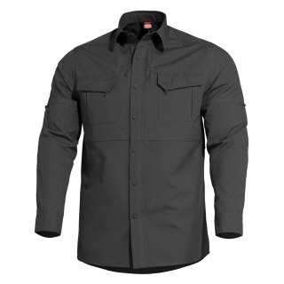Košile taktická PLATO ČERNÁ vel. 4XL