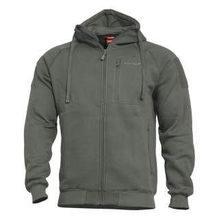 Mikina LEONIDAS 2.0 CAMO GREEN vel. L