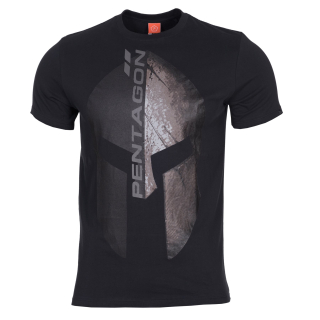 Triko SPARTAN ETERNITY PENTAGON ČERNÉ vel. M