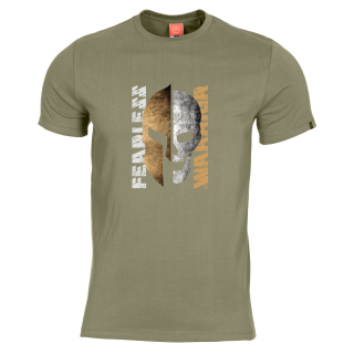 Triko FEARLESS WARRIOR ZELENÉ vel. S