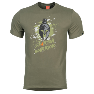 Triko SPARTAN WARRIOR ZELENÉ vel. L