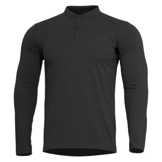 Triko ROMEO HENLEY 2.0 dlouhý rukáv ČERNÉ vel. XXL