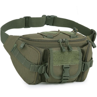 Ledvinka taktická velcro ZELENÁ