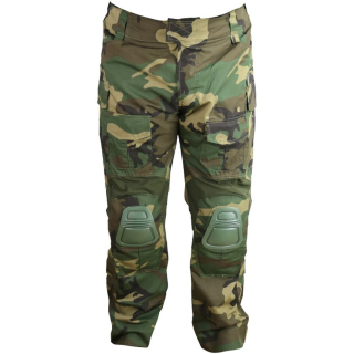 Kalhoty taktické s nákoleníky Gen II Spec-Ops WOODLAND vel. M