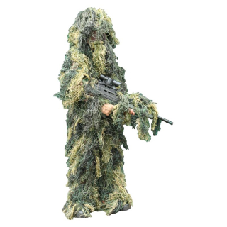 Převlek maskovací HEJKAL dětský WOODLAND vel. S-M