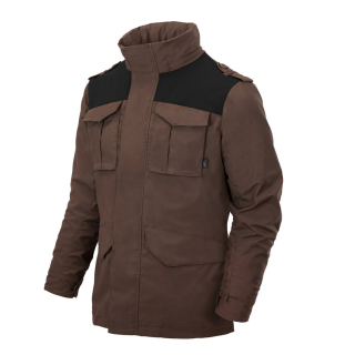 Bunda COVERT M65 EARTH BROWN/ČERNÁ vel. XXL