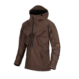 Bunda větrovka PILGRIM EARTH BROWN/ČERNÁ vel. 3XL