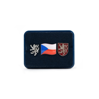 Sada odznaků ČESKÁ REPUBLIKA PIN