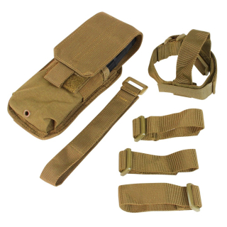 Sumka MOLLE na zásobník M16 k pažbě COYOTE BROWN