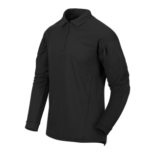 Triko RANGE POLO dlouhý rukáv ČERNÉ vel. XS