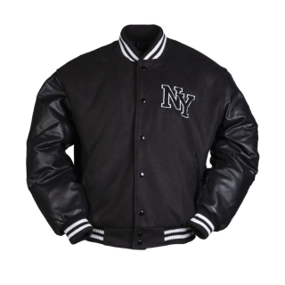 Bunda NY baseball ČERNÁ vel. S
