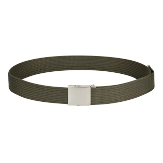 Opasek kalhotový plátěný OLIVE GREEN vel. L