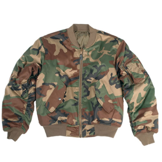 Bunda US MA1 bomber WOODLAND vel. XL