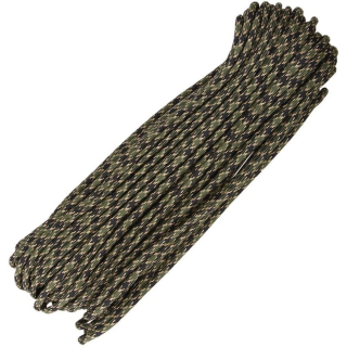 Šňůra PARACORD nylon 550LB 30m 4mm VETERAN TIGER STRIPE