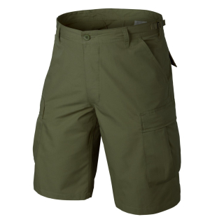 Kraťasy střih BDU rip-stop OLIVE GREEN vel. S