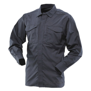 Košile 24-7 UNIFORM dlouhý rukáv rip-stop MODRÁ vel. M-L