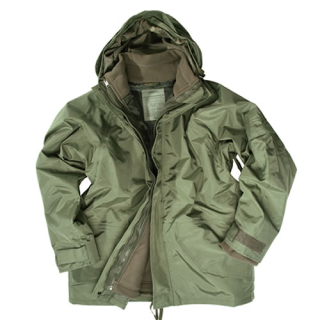 Bunda US s vložkou FLEECE ZELENÁ vel. 3XL
