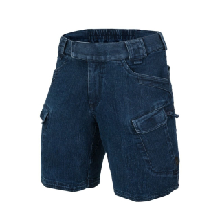 Kraťasy UTS URBAN TACTICAL® krátké 8,5" riflové DENIM MODRÉ vel. S