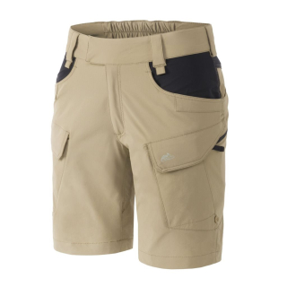 Kraťasy dámské OTS® VersaStretch® Lite 8,5" krátké KHAKI/ČERNÉ vel. XL