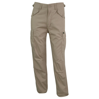 Kalhoty M65 MILITARY STYLE rip-stop KHAKI vel. 32