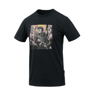 Triko SKELETON ČERNÉ vel. XXL