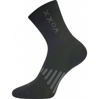 Ponožky Powrix merino vlna černé vel. EU 39-42