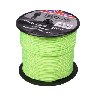 Šňůra PARA NEON GREEN 3 mm/100 m