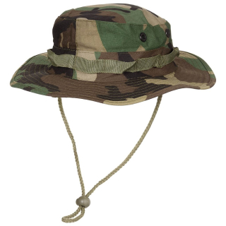 Klobouk US GI rip-stop WOODLAND vel. L