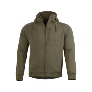 Mikina LEONIDAS 2.0 ZELENÁ RAL 7013 vel. 3XL