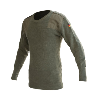 Svetr BW pullover ZELENÝ bez kapsy originál použitý