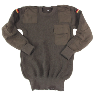 Svetr BW pullover ZELENÝ originál použitý vel. 52