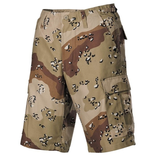 Kraťasy US BDU boční kapsy 6-COL DESERT vel. XS