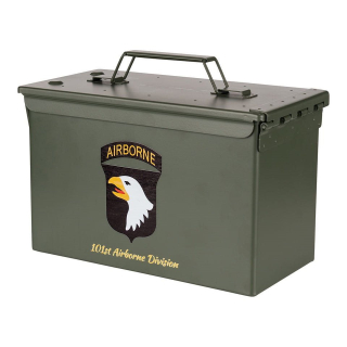 Bedna na munici CAL.50 101st Airborne ZELENÁ