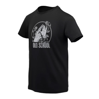 Triko OLD SCHOOL ČERNÉ vel. S