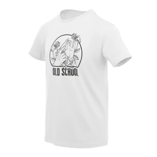 Triko OLD SCHOOL BÍLÉ vel. L