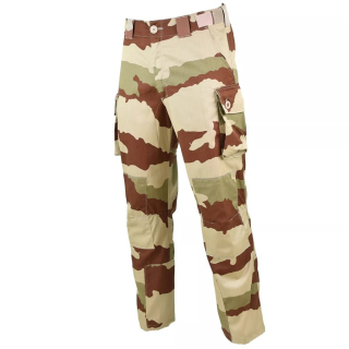 Kalhoty francouzské T4 COMBAT CCE desert camo