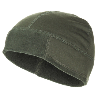 Čepice fleece extra teplá ZELENÁ vel. 54-58