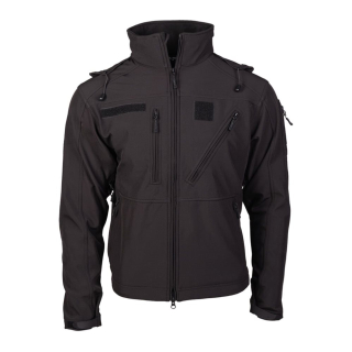 Bunda softshell SCU 14 ČERNÁ vel. S
