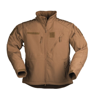Bunda softshell SCU 14 DARK COYOTE vel. L