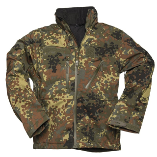 Bunda softshell SCU 14 FLECKTARN vel. L