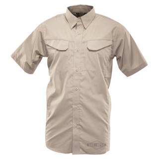 Košile 24-7 FIELD krátký rukáv rip-stop KHAKI vel. XL